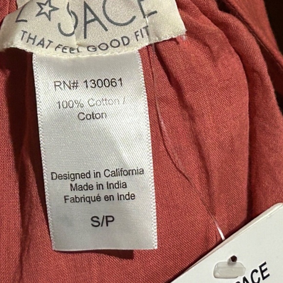 L*Space Bahia Open Back Peasant Maxi Dress Brick Red Size S - NWT - Picture 10 of 16